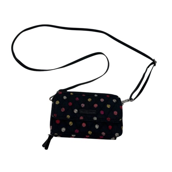 Vera Bradley Grab & Go Havana Dots Crossbody Wallet with Removable Strap - Picture 1 of 10